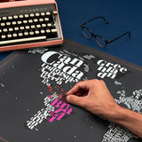 Scratch Map Skrabekort Typogeography Verdenskort
